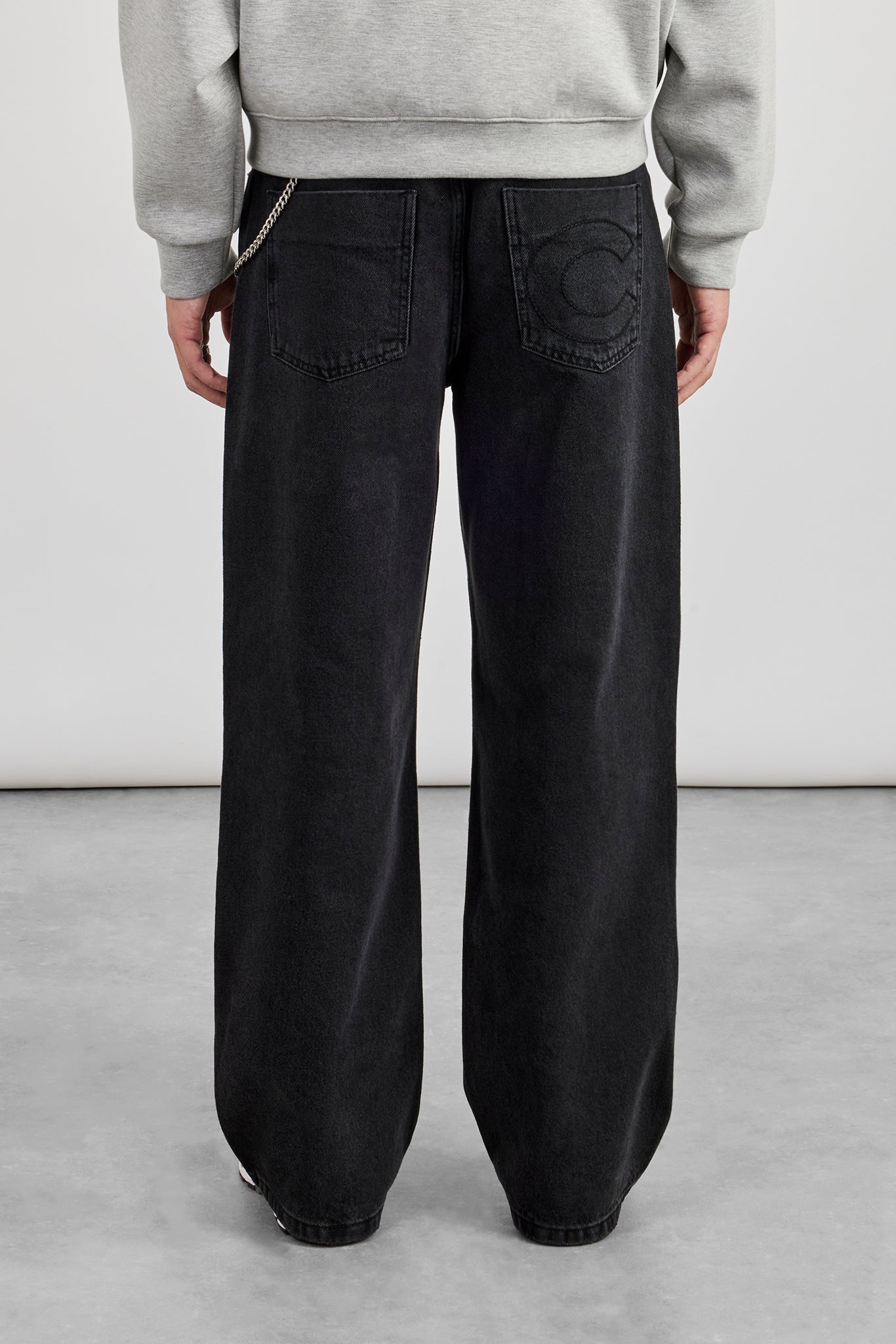 Baggy Carpenter Jean - Washed Black