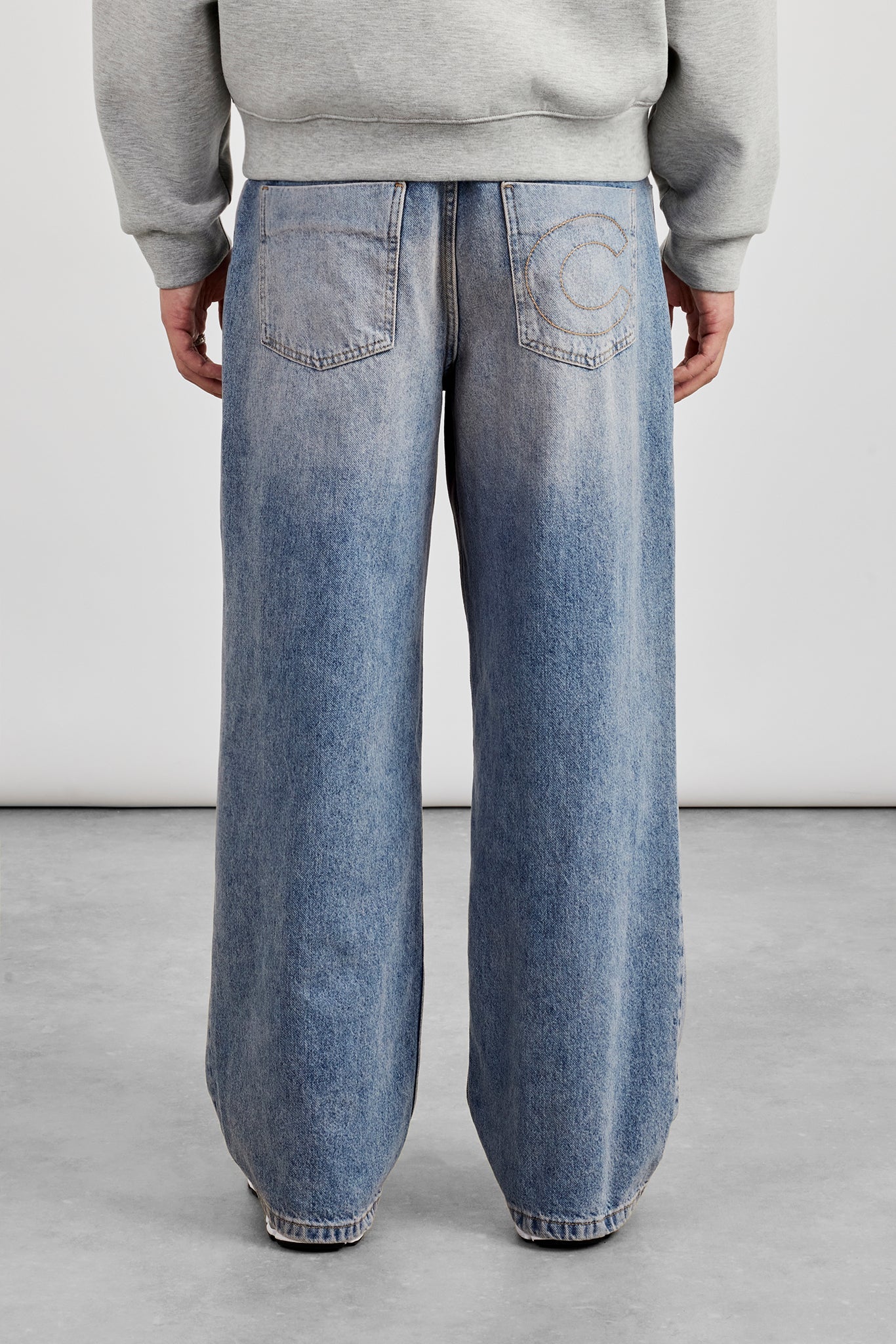 Baggy Peach Tint Jean - Peach Tint