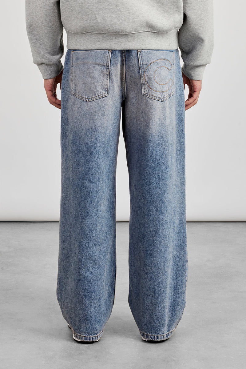 Baggy Peach Tint Jean - Peach Tint