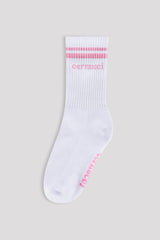 Cernucci Bubble Sock - White