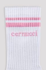 Cernucci Bubble Sock - White