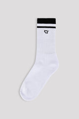 C Star Sock - White