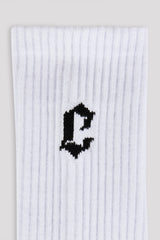 Cernucci Gothic Sock - White