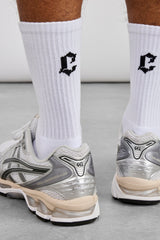 Cernucci Gothic Sock - White