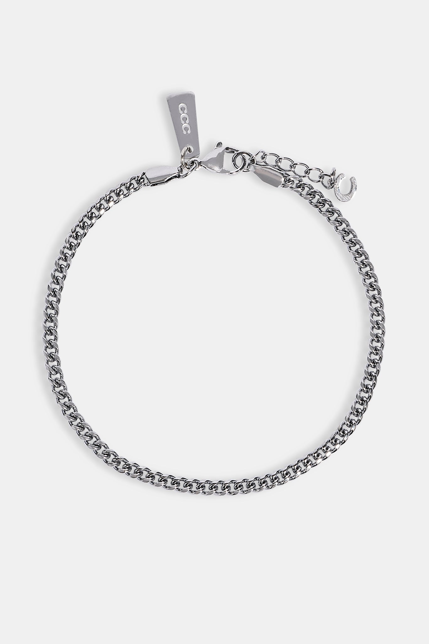 Miami Cuban Bracelet - 3.5mm - White