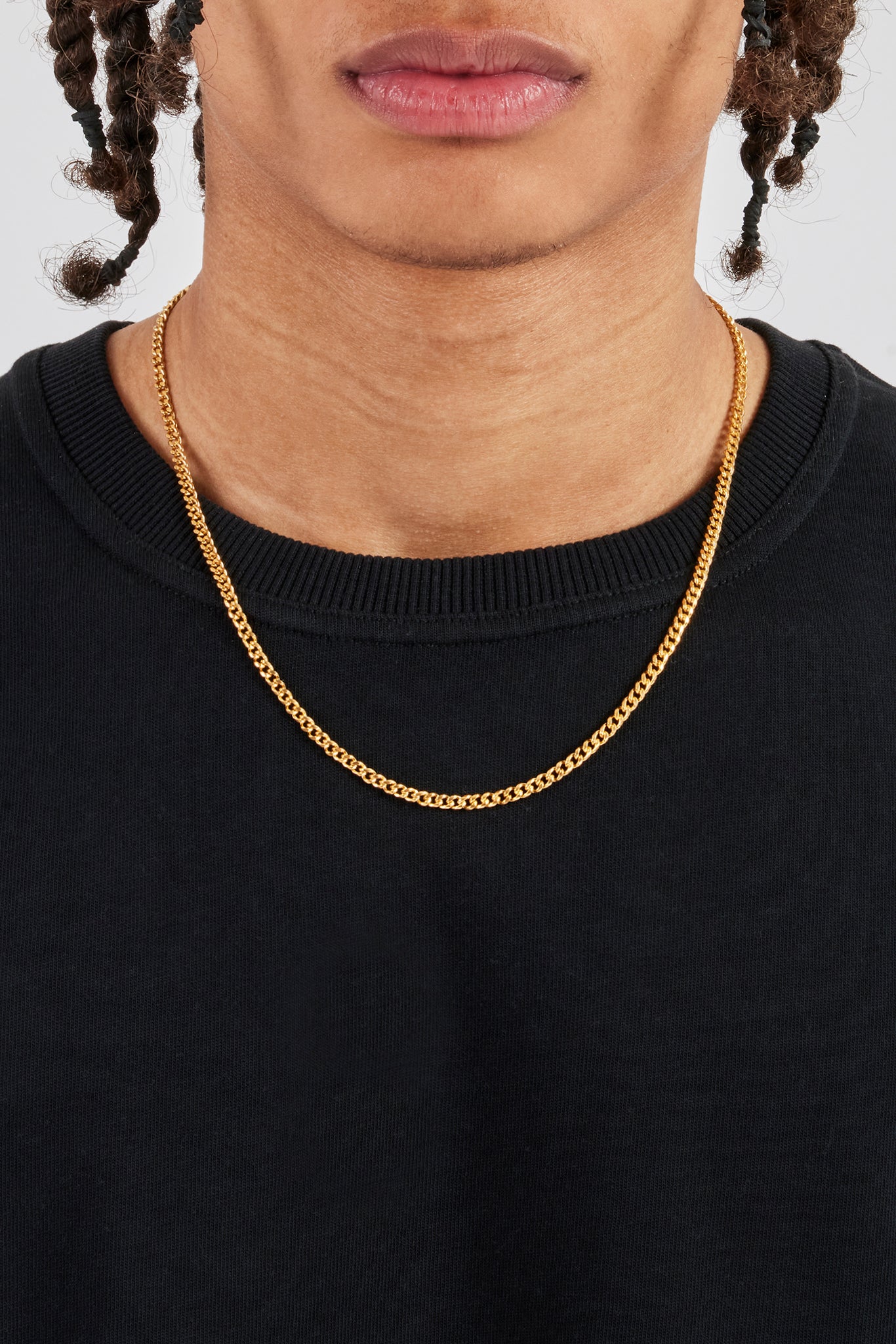 Miami Cuban Chain - 3.5mm - Gold