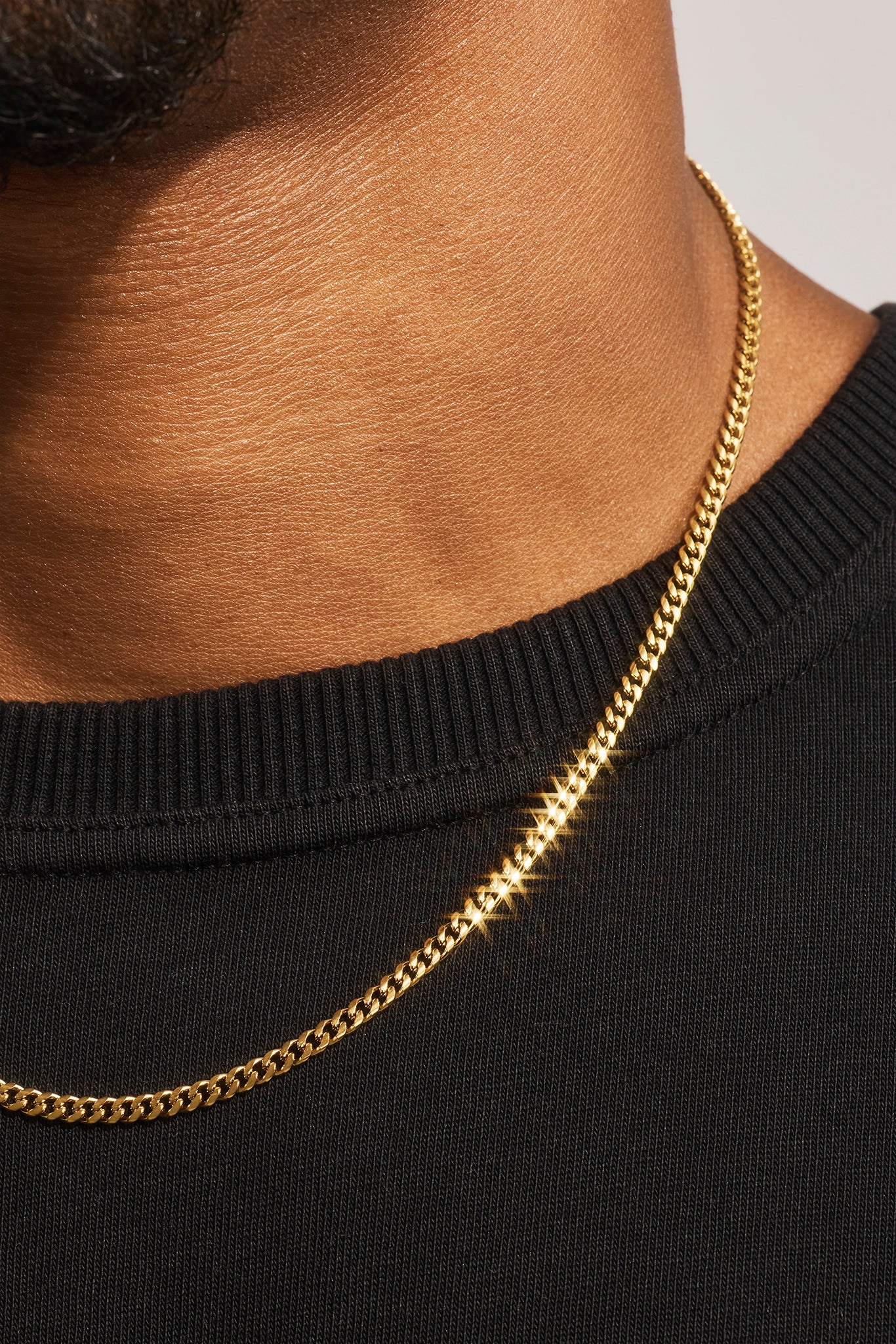Miami Cuban Chain - 3.5mm - Gold