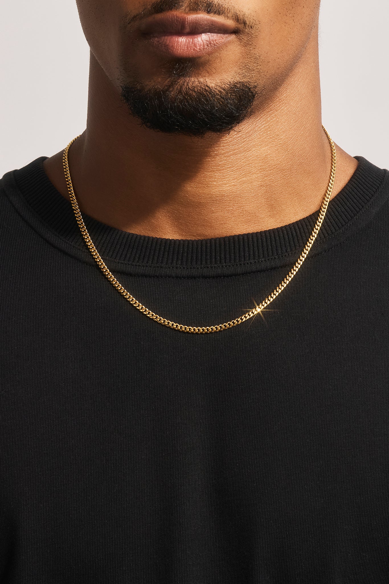 Miami Cuban Chain - 3.5mm - Gold