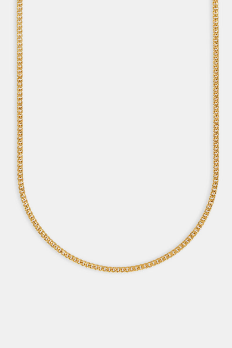 Micro Chain 3mm Micro Cuban Chain | Womens Chains | Shop Cuban Chains at CERNUCCI ...