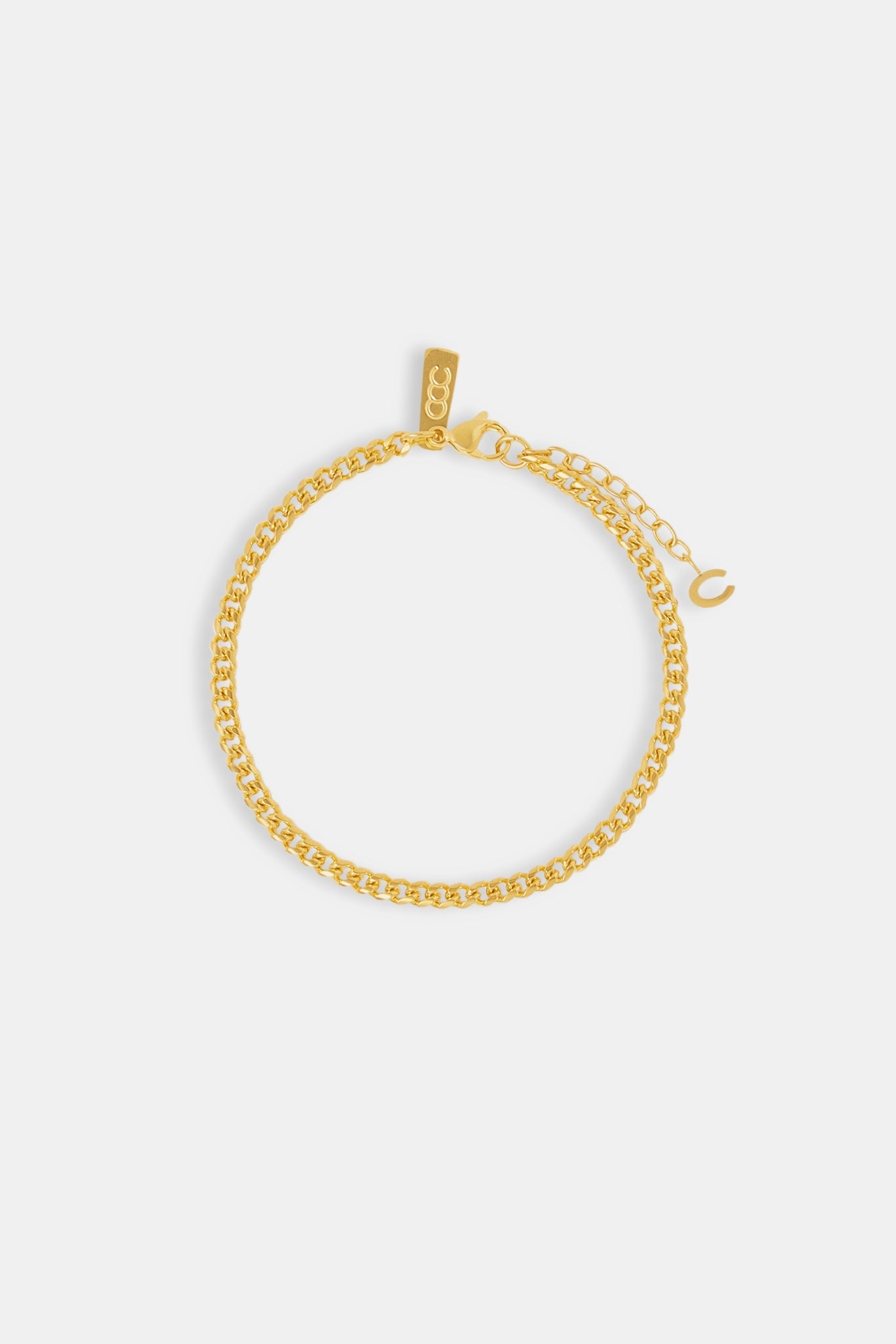 Miami Cuban Bracelet - 3.5mm - Gold