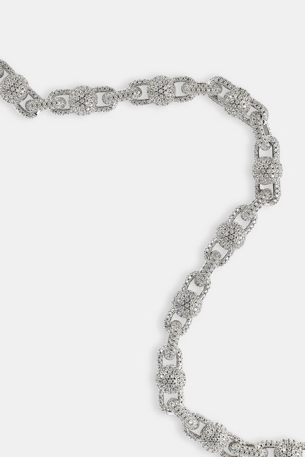 Iced Ball Link Chain - 8mm