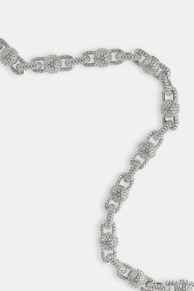 Iced Ball Link Chain - 8mm