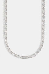 Iced Cuban Gemstone Link Chain - 8mm