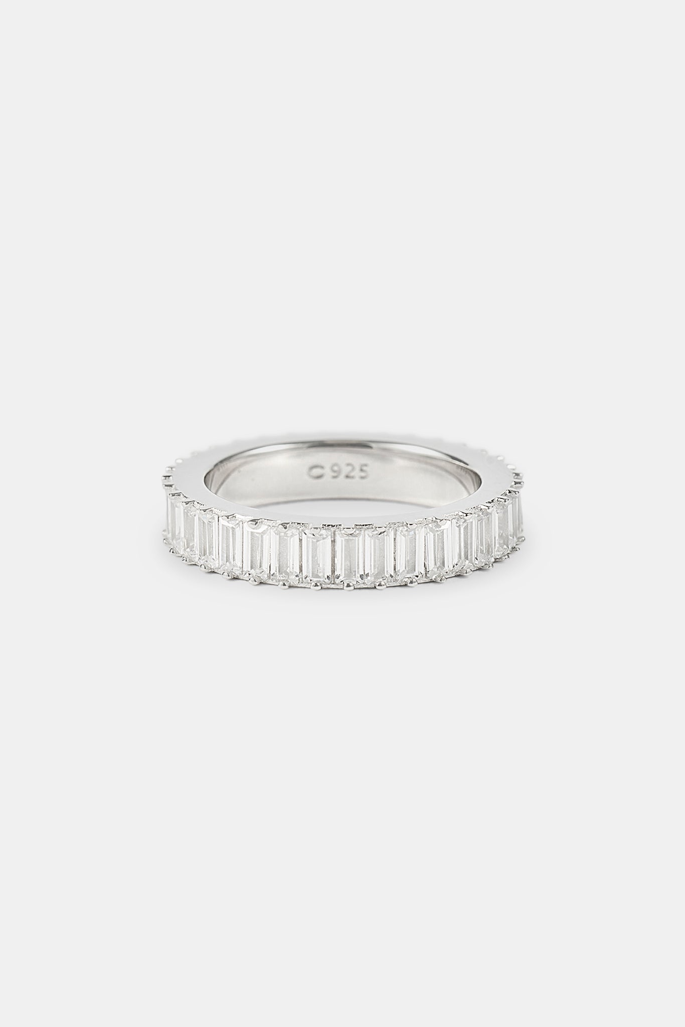 Iced Baguette Tennis Ring - 5mm