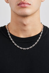 Iced Infinity Link Chain - 6mm