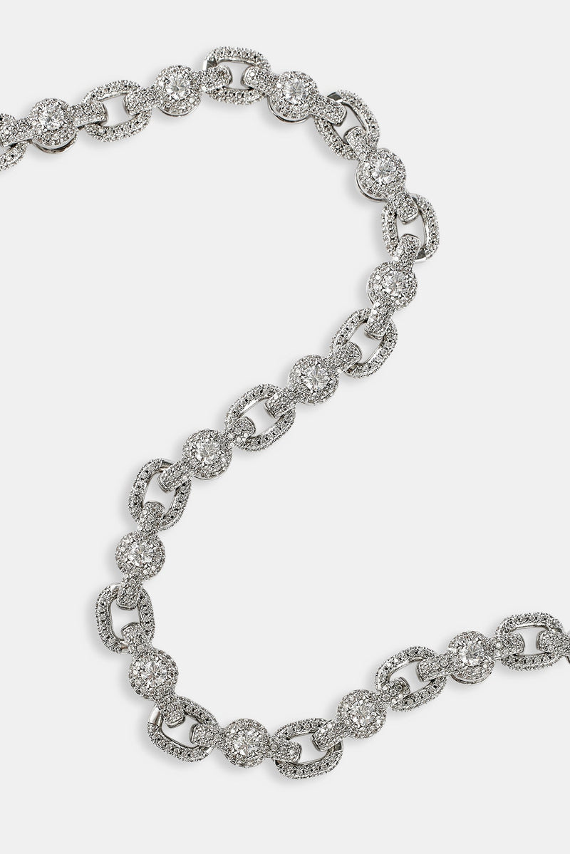 Iced Centre Connecting Link Chain - 6mm