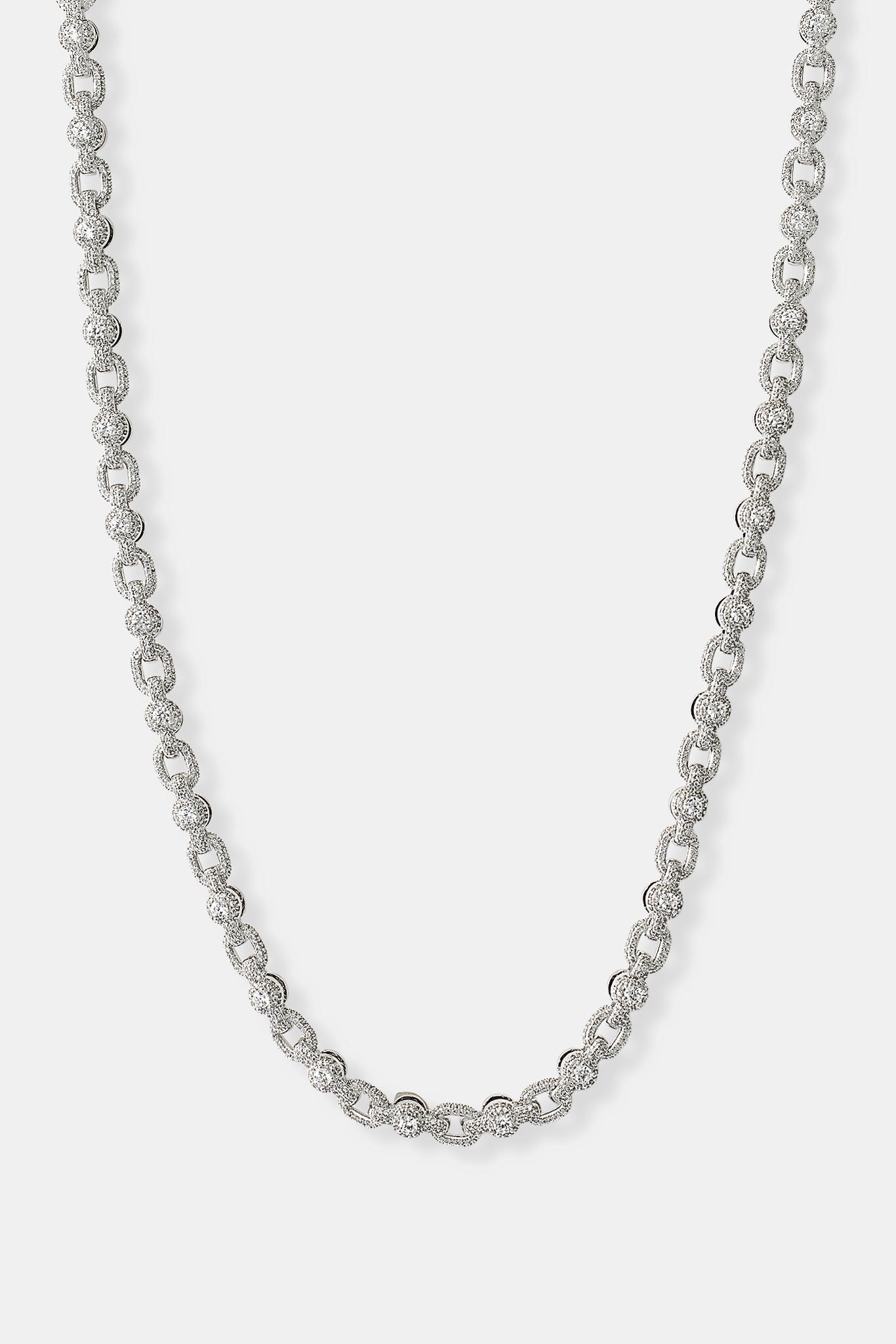 Iced Centre Connecting Link Chain - 6mm