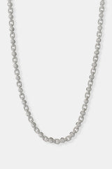 Iced Centre Connecting Link Chain - 6mm