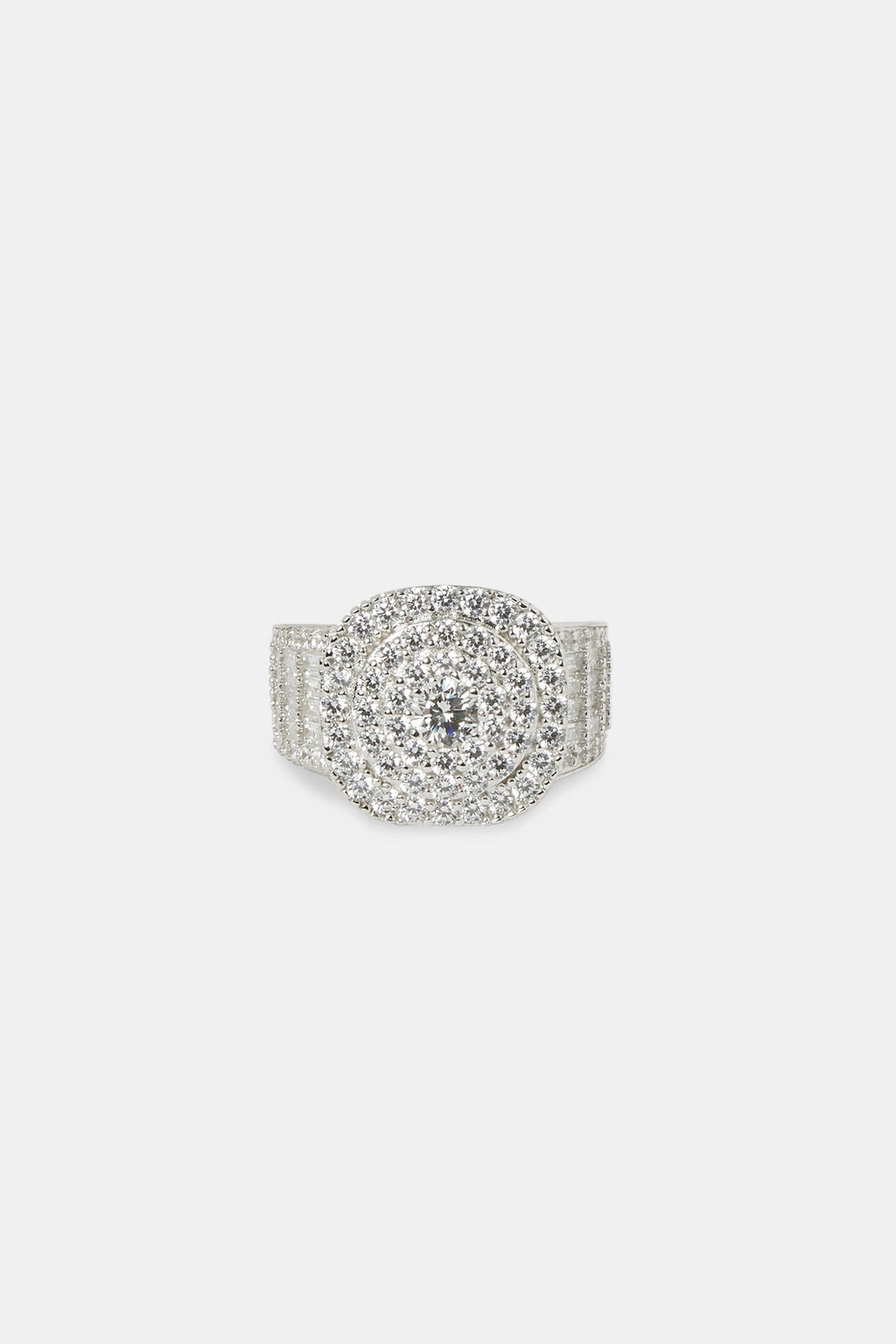 Iced Pave Signet Ring - 20mm | Mens Rings | Shop Signet Rings at ...