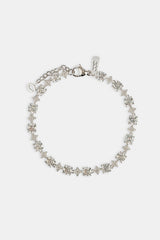 Iced Round & Star Gemstone Tennis Bracelet - 6mm