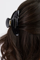 Branded Claw Clip - Black