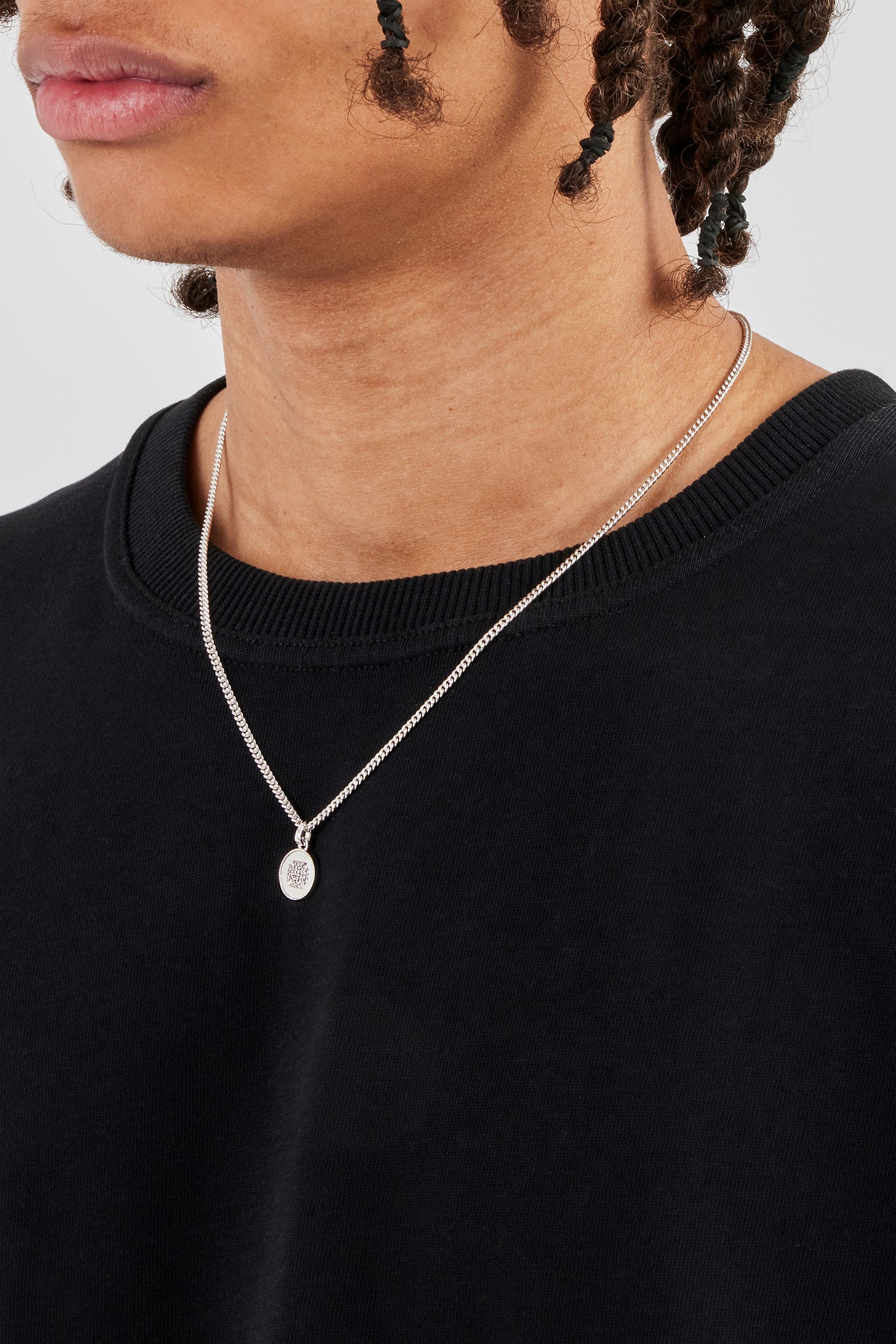 Micro Iced Motif Necklace - 12mm