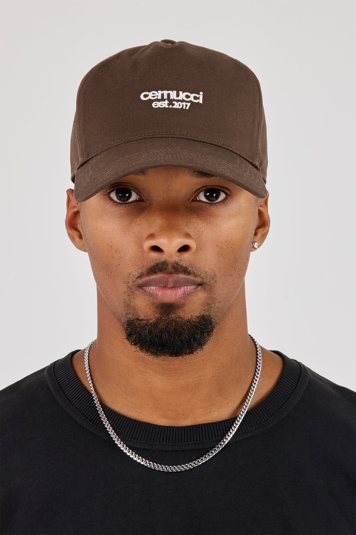 Micro Logo Cap - Brown