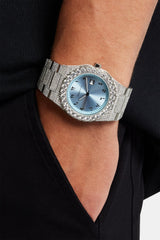 Cernucci Blue Iced Watch