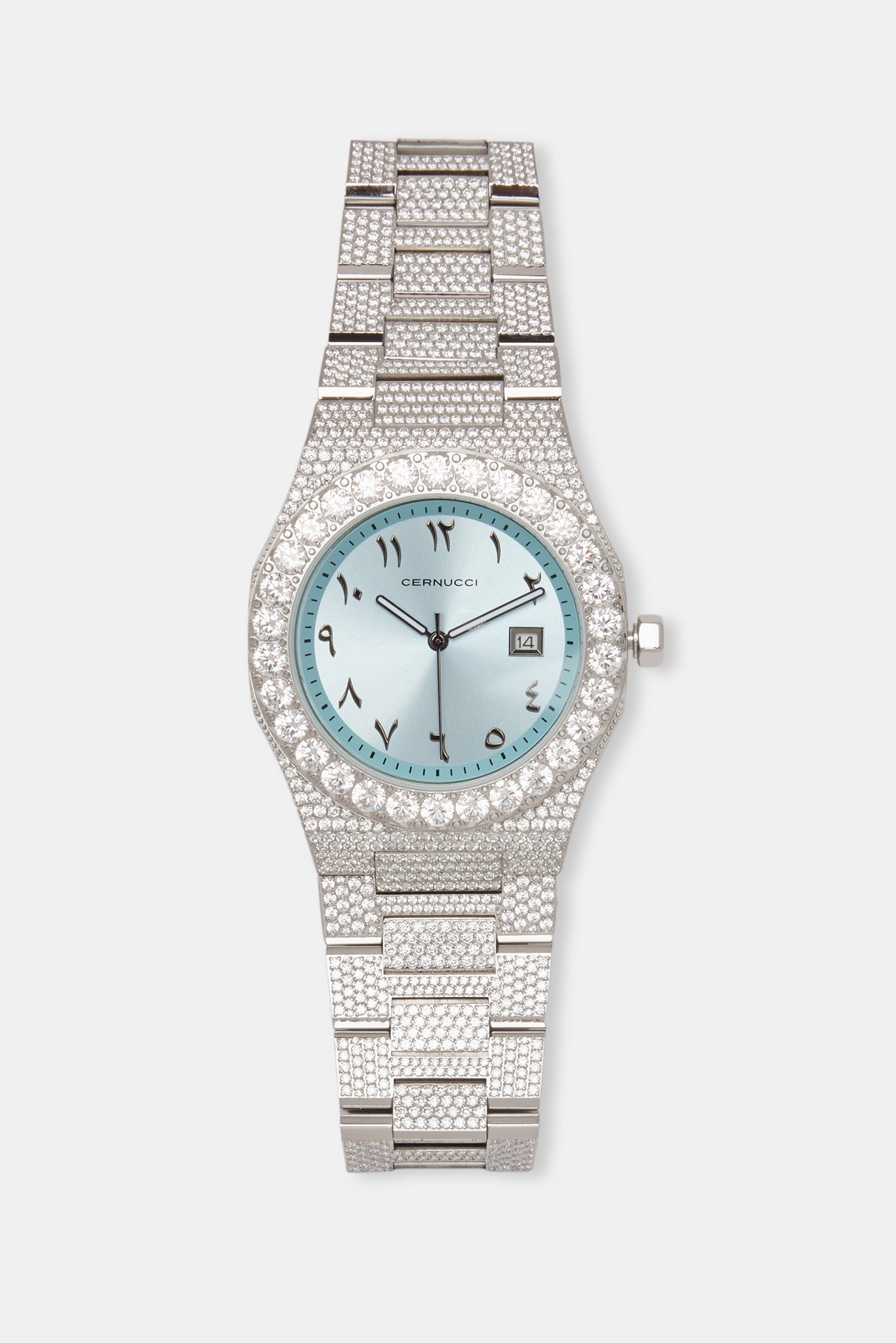 Cernucci Blue Iced Watch