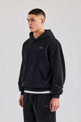 Washed Hoodie - Black