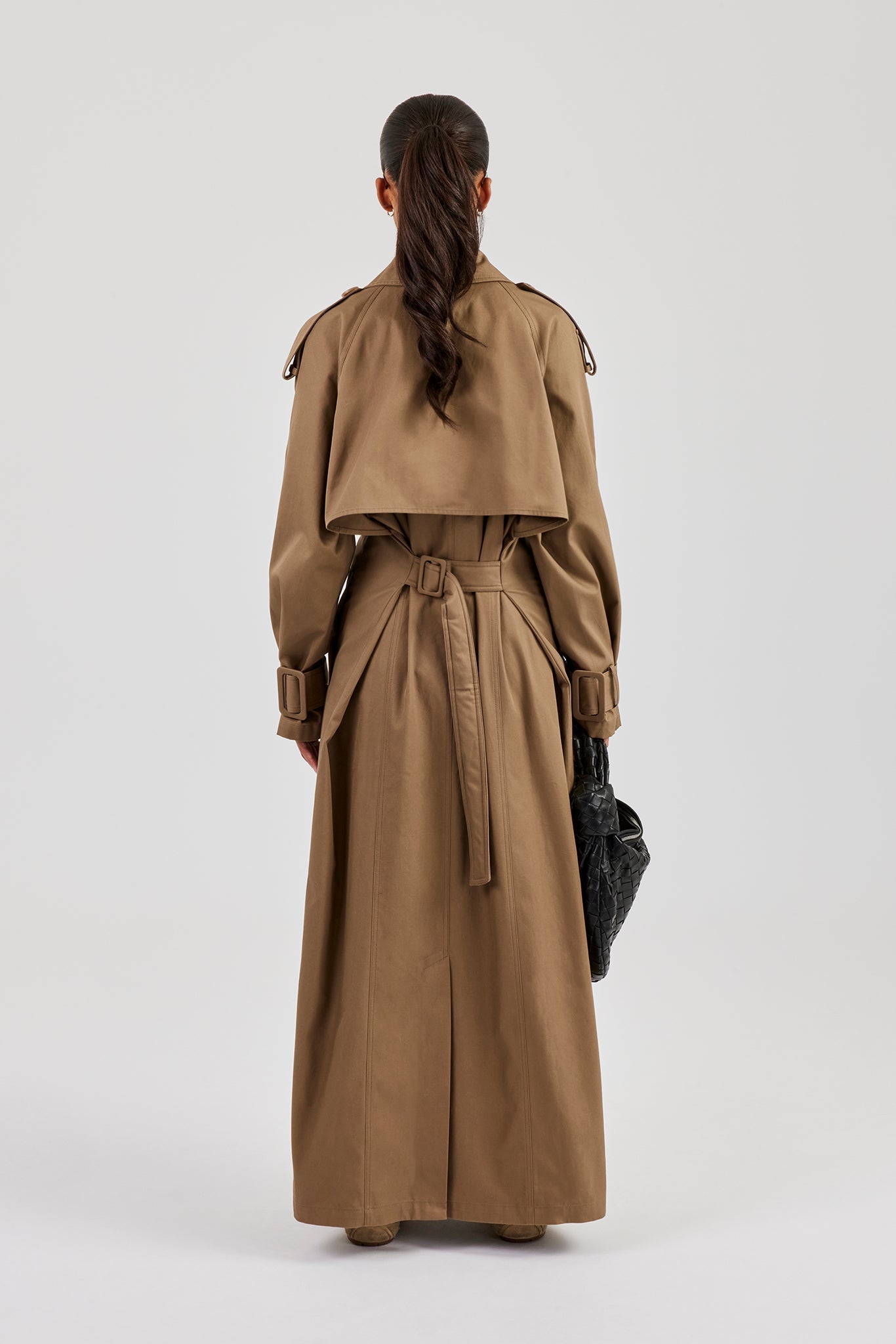 Oversized Maxi Trench Coat - Beige | Womens Outerwear | Shop