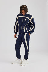 CCC Nylon Cuffed Jogger - Navy Blue