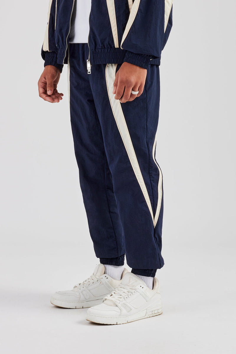 CCC Nylon Cuffed Jogger - Navy Blue