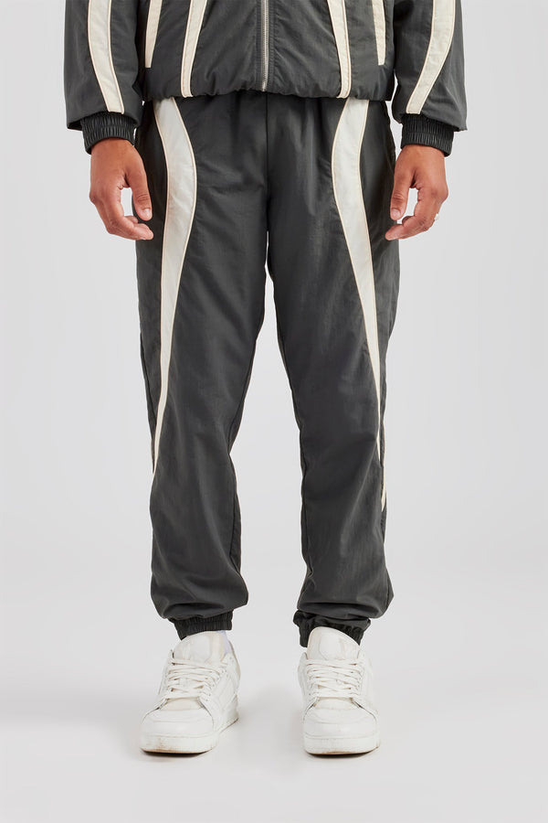 CCC Nylon Cuffed Jogger - Charcoal