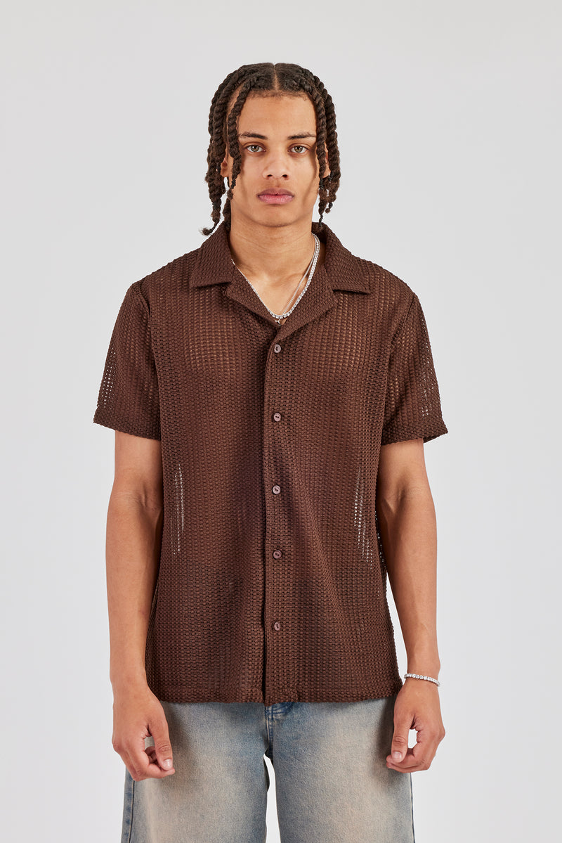 chocolate brown dress shirt Men's Brown Hand Finished Italian Linen Shirt