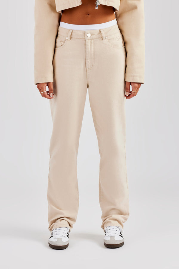 Twill Cord Jacket and Trouser - Stone