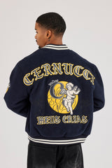 Cherub Meus Crias Varsity Jacket - Navy