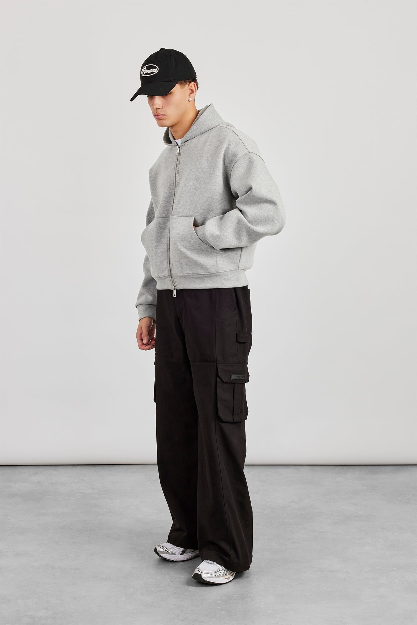 Baggy Cargo Pant - Black