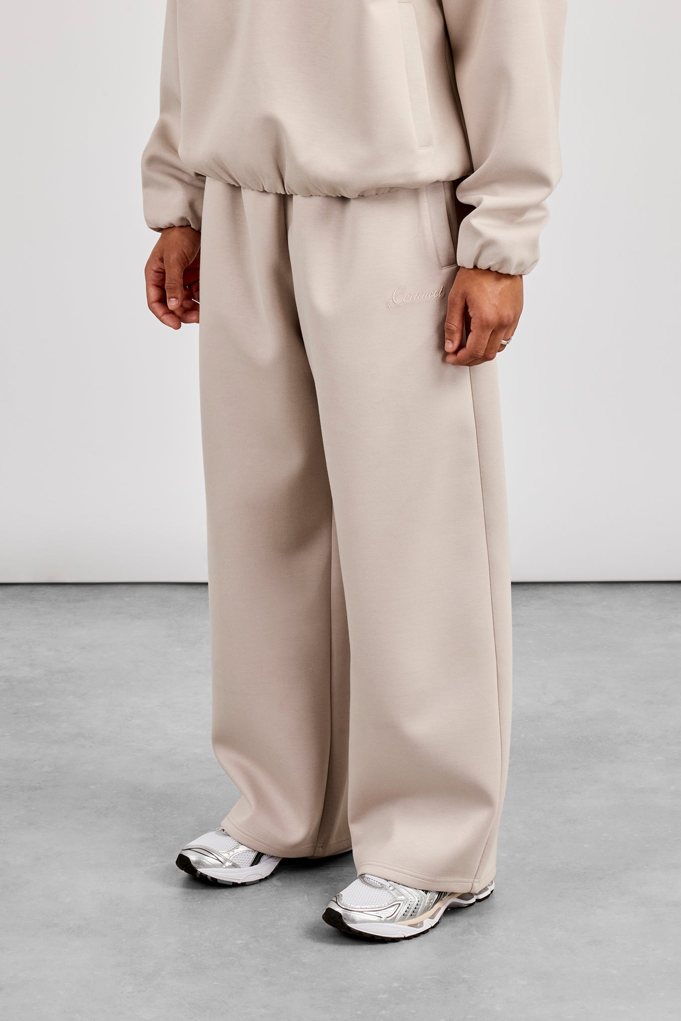 Scuba Baggy Fit Trouser - Light Grey