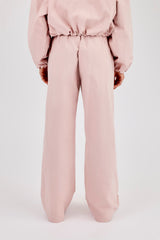 Nylon Waistbandless Jogger - Light Pink