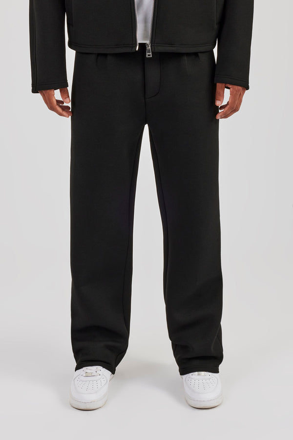 Relaxed Scuba Trouser - Black
