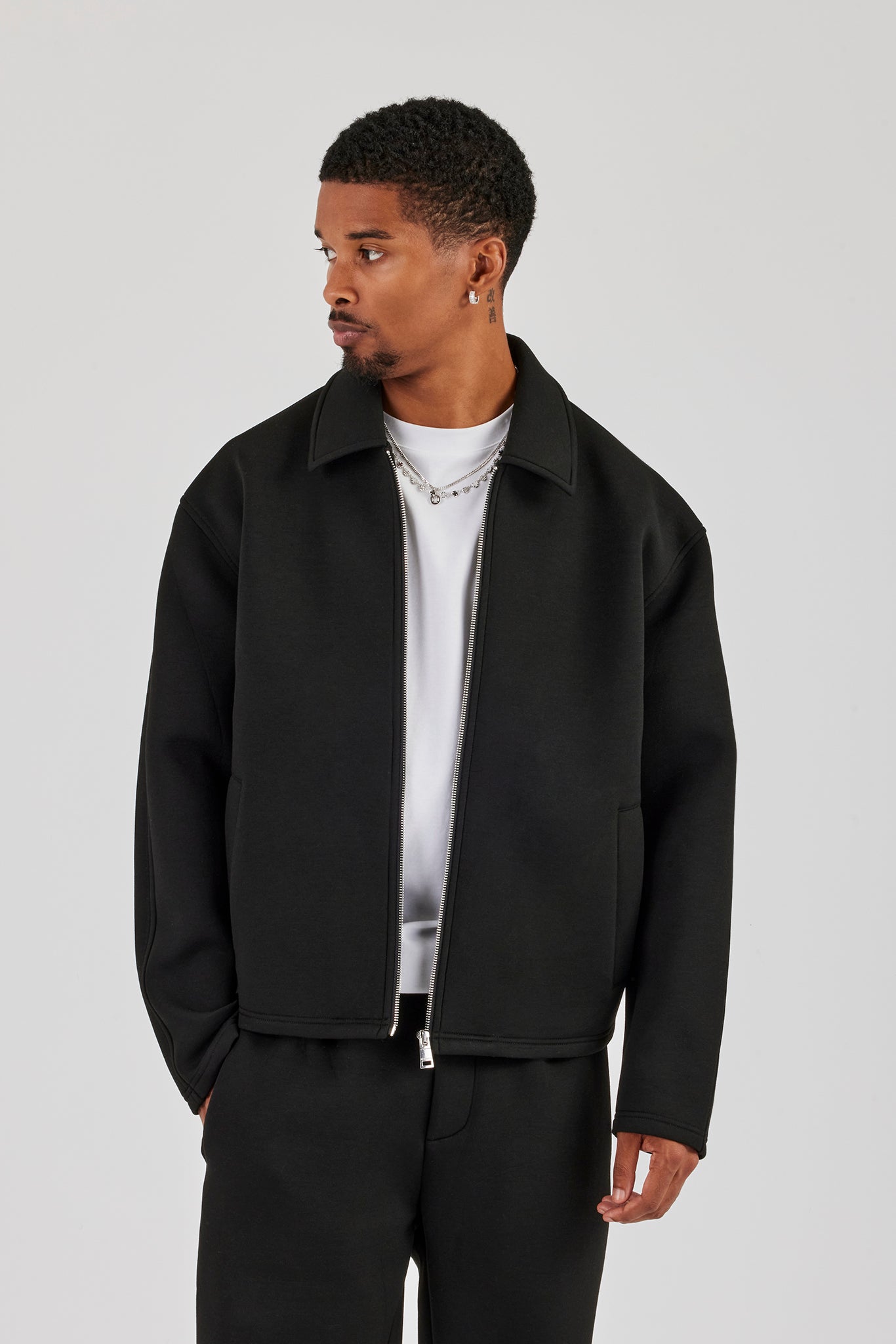Scuba Harrington Jacket - Black