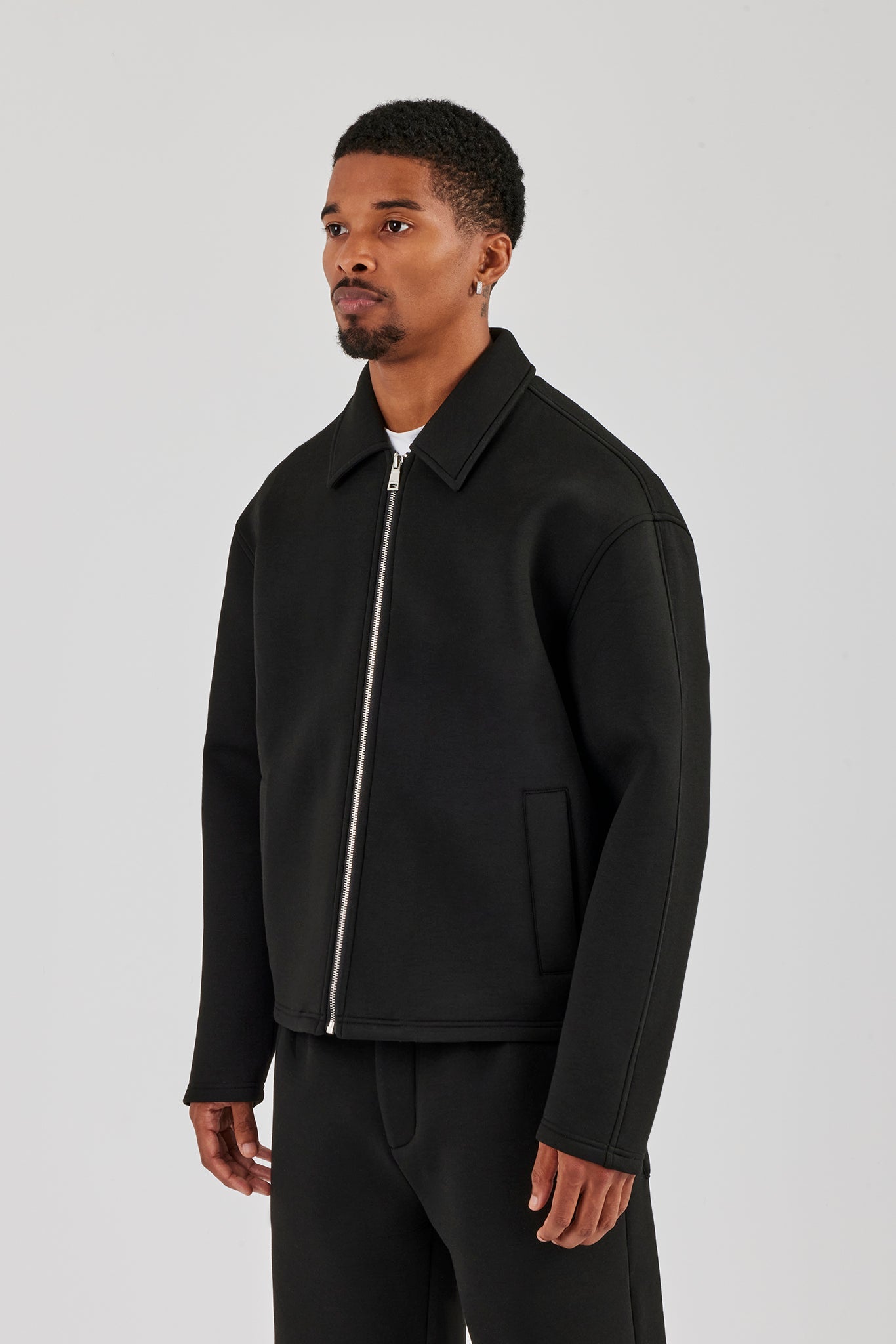 Scuba Harrington Jacket - Black