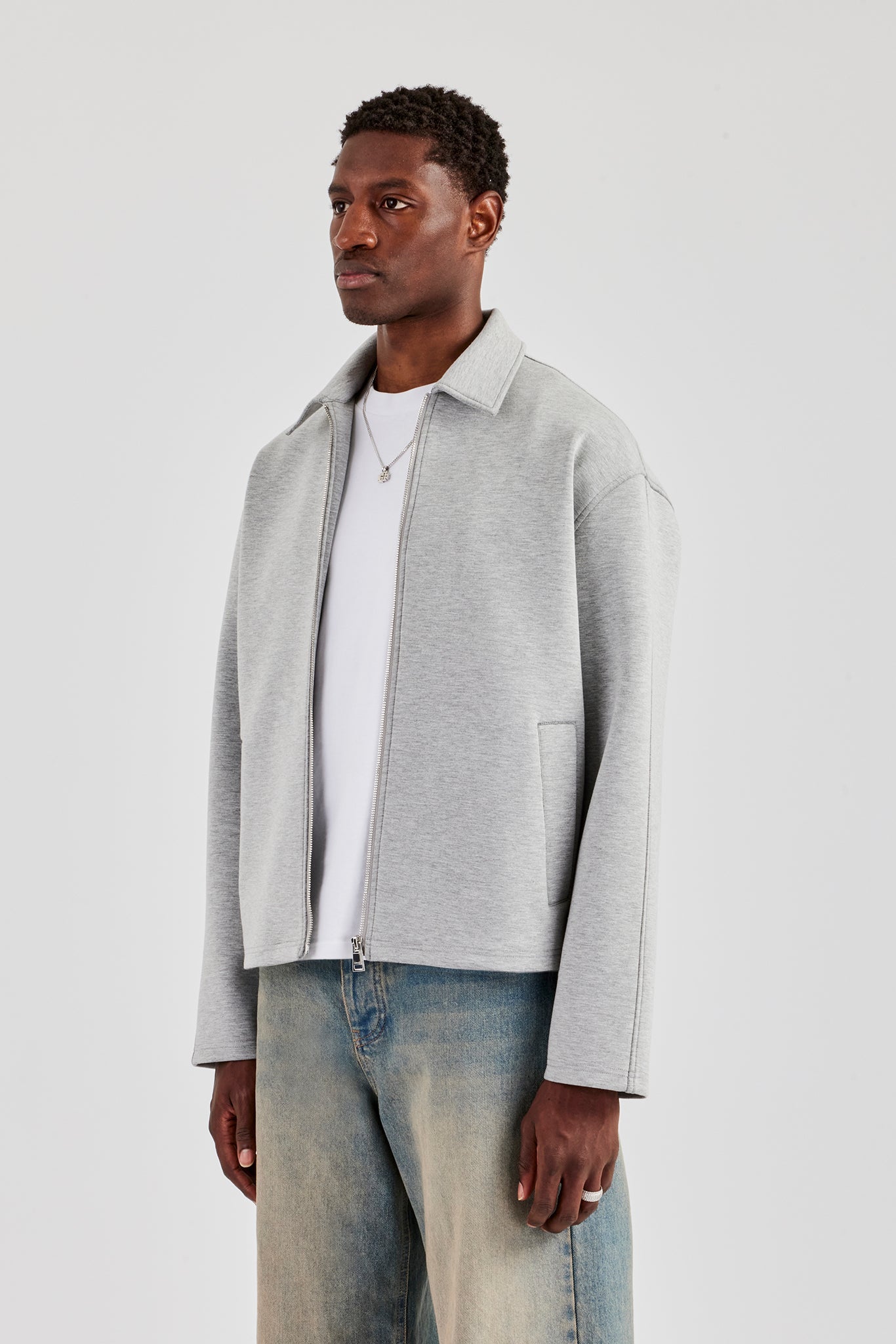 cantate Harrington Jacket 44 グレージュ cantate Harrington Jacket 44 グレージュ Harrington Jacket | cliché