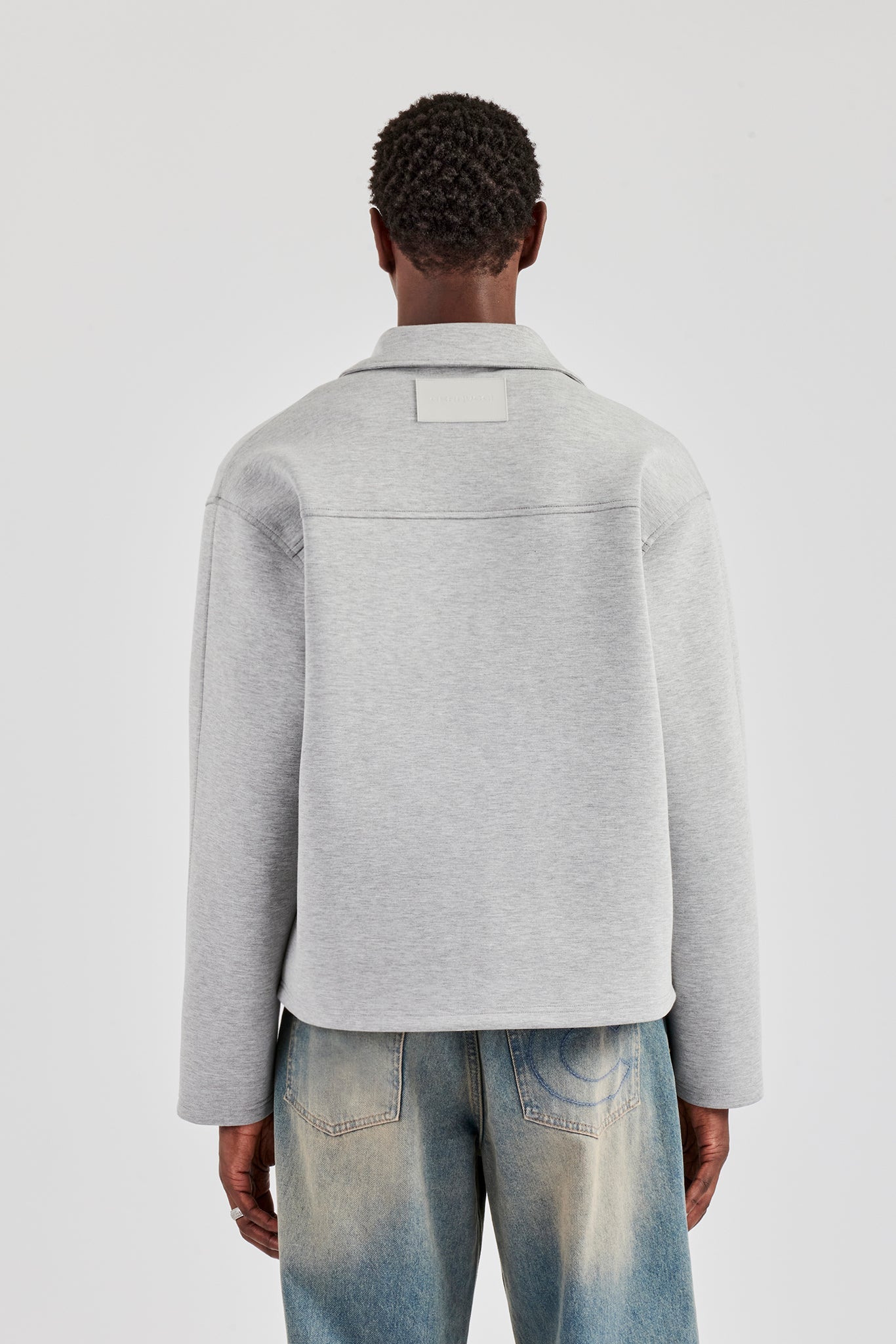 Scuba Harrington Jacket - Grey | Mens Outerwear | Shop Jackets at