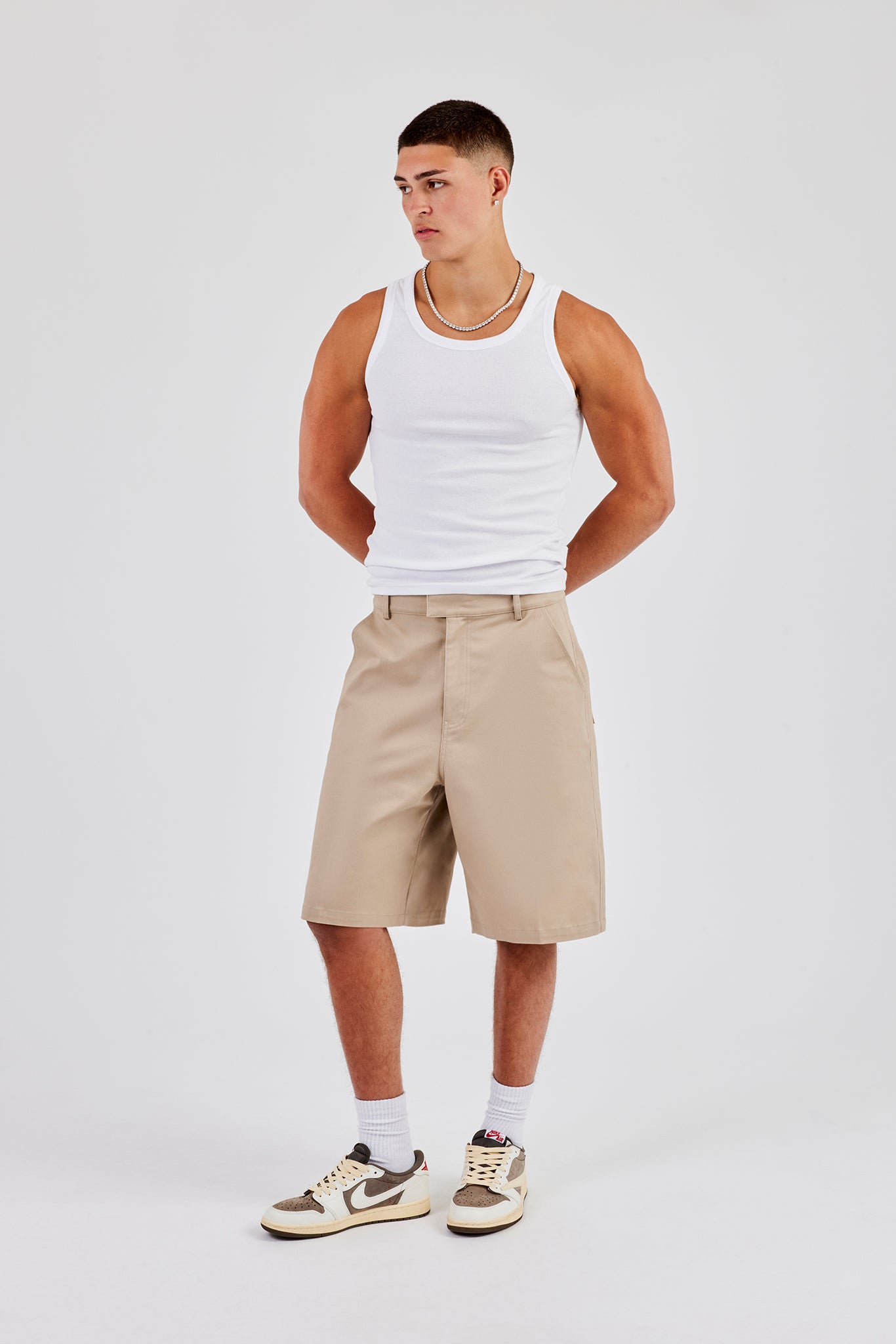 Tailored Jort - Beige