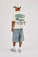 Sao Paulo Car Boxy T-Shirt - Off White