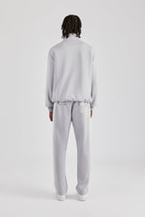 Contrast Panel Tracksuit - Grey