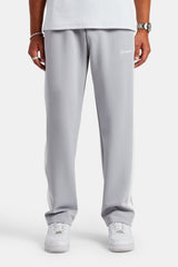 Contrast Panel Track Pant - Grey