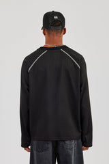 Long Sleeve Mesh 86 Jersey - Black